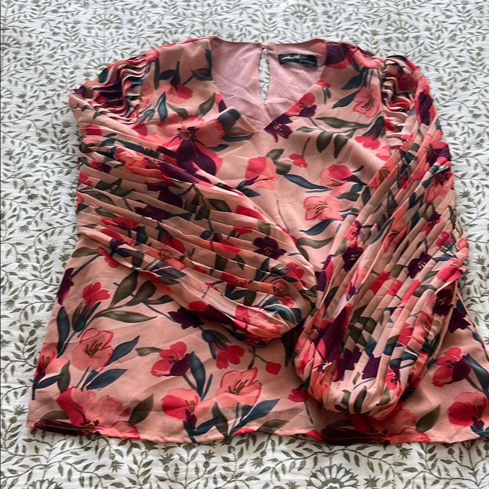 Floral Long Sleeve Blouse